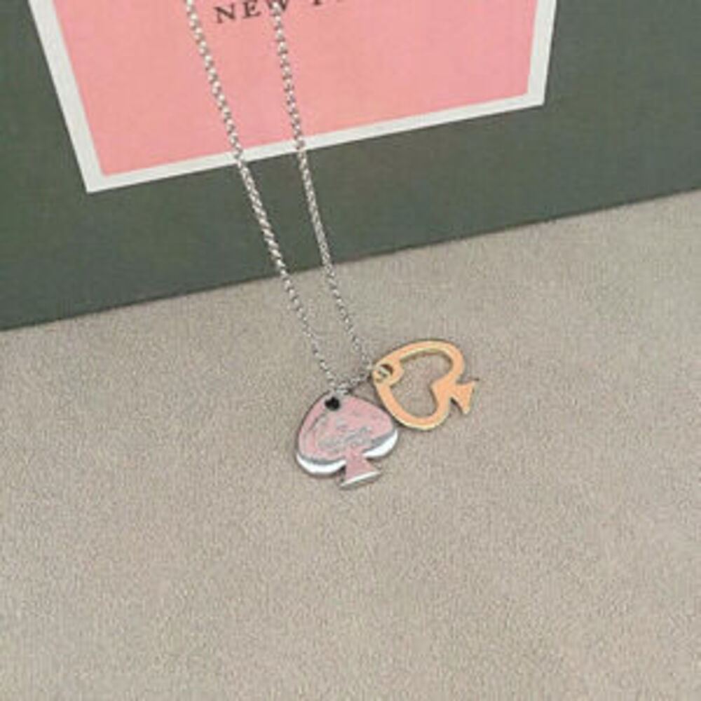 kate spade Heart Cutout Necklace
